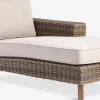 Outlet HUSAATumbona HUSAA A88xL162 izquierda natural Muebles De Jardín|Tumbonas