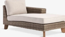 Outlet HUSAATumbona HUSAA A88xL162 izquierda natural Muebles De Jardín|Tumbonas