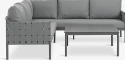 Outlet IANOConjunto muebles jardín IANO 5 plazas gris Conjuntos Mesa Y Sillas De Jardín|Muebles De Jardín