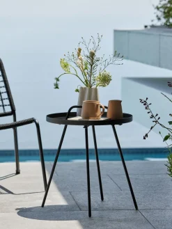 Online IDREMesa auxiliar IDRE Ø45xA52 negro Mesas De Jardín|Muebles De Jardín