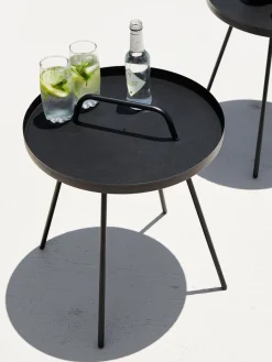 Online IDREMesa auxiliar IDRE Ø45xA52 negro Mesas De Jardín|Muebles De Jardín