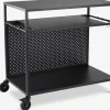 Sale INDSLEVMesa de barbacoa INDSLEV A50xL90 negro Decoración De Jardín