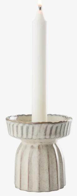 Discount INGARPortavelas INGAR Ø10xA11cm blanco Portavelas