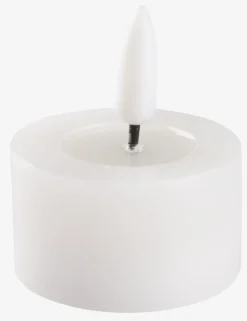 INGEMANVelas pequeñas LED INGEMAN Ø4xA4cm blanco 4 uds temporizador Velas LED