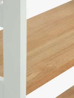 INTRUPEstantería INTRUP ancha 3 estantes blanco/roble natural Estanterias Y Librerías|Estanterias Y Librerías