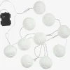 Online ISFUGLGuirnalda de luces exterior ISFUGL L315cm 10 LED blanco Iluminación Exterior