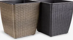Outlet ISLOMCesto de jardín ISLOM 31x31x32 variado Maceteros