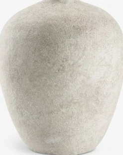 Clearance IVARJarrón IVAR Ø17xA21cm blanco/gris Jarrones