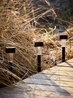 Best JAKTFALKLámpara solar JAKTFALK Ø6xA36cm negro Iluminación Solar