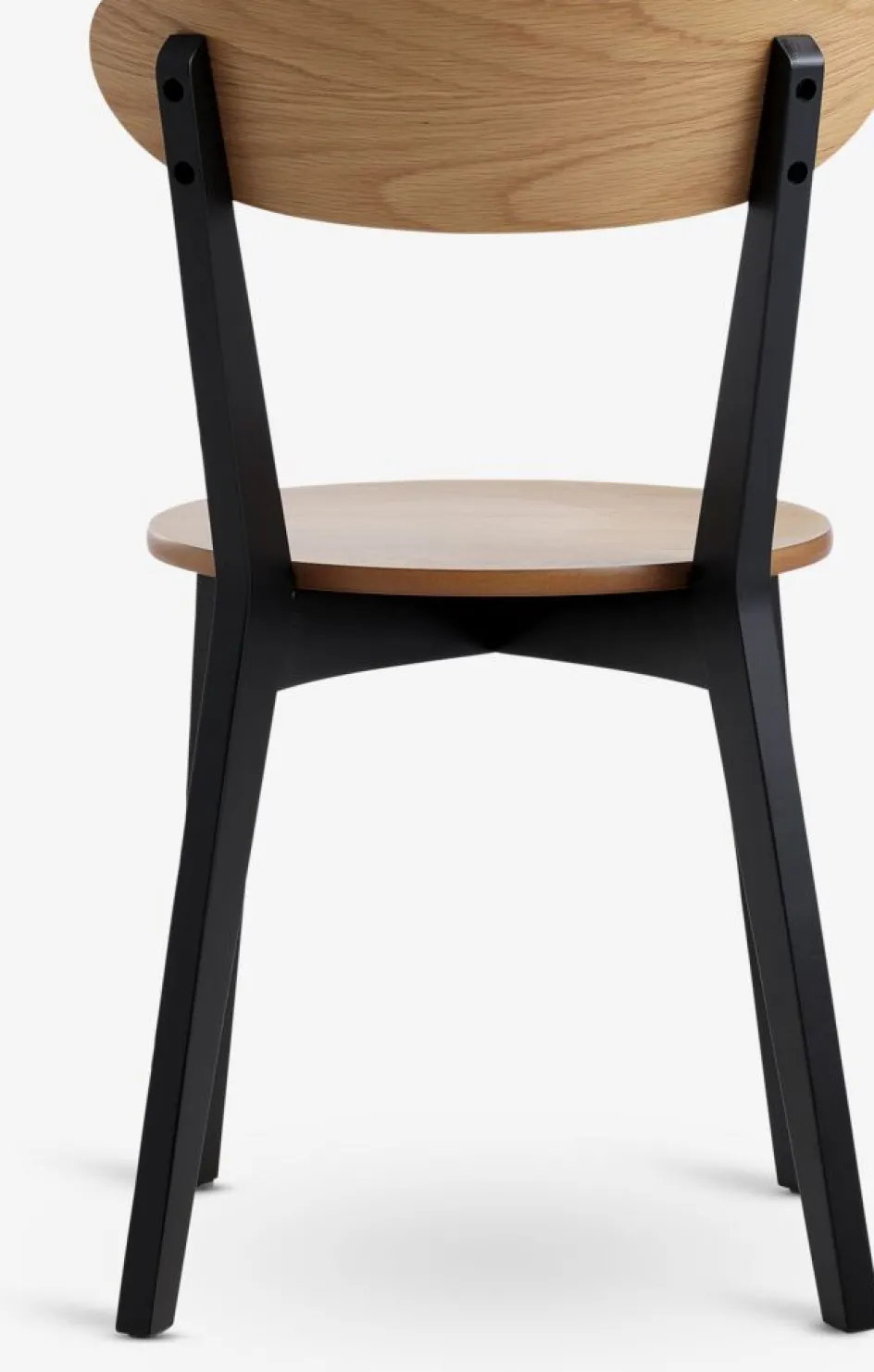 Hot JEGINDSilla de comedor JEGIND roble natural /negro Sillas De Comedor