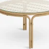 Hot JENNUMMesa de centro de exterior JENNUM Ø80xA44 natural Mesas De Jardín|Muebles De Jardín