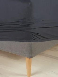 Sale JENNYPLUSSábana bajera ajustable jersey JENNY 90x200x35 antracita Sábanas Para Colchones|Sábanas Para Toppers