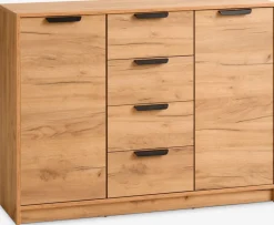 Online JENSLEVAparador JENSLEV 2 puertas 4 cajones Aparadores|Aparadores