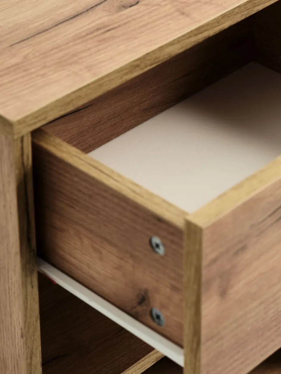 New JENSLEVMesita de noche JENSLEV 1 cajón color Mesitas De Noche|Mesitas De Noche