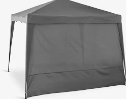 Best JERUPPanel lateral cenador JERUP A2,65xA2m gris Cenadores Y Pérgolas