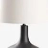 Discount JOACHIMLámpara de mesa JOACHIM Ø27xA5cm beis/negro Lámparas