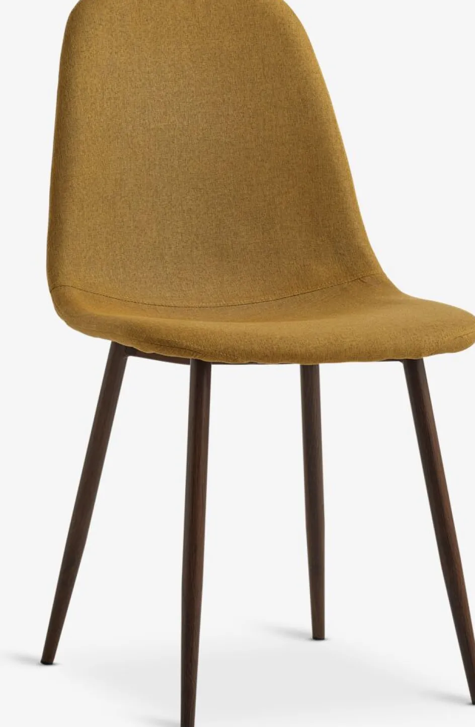Clearance JONSTRUPSilla de comedor JONSTRUP tela curri/color roble oscuro Sillas De Comedor