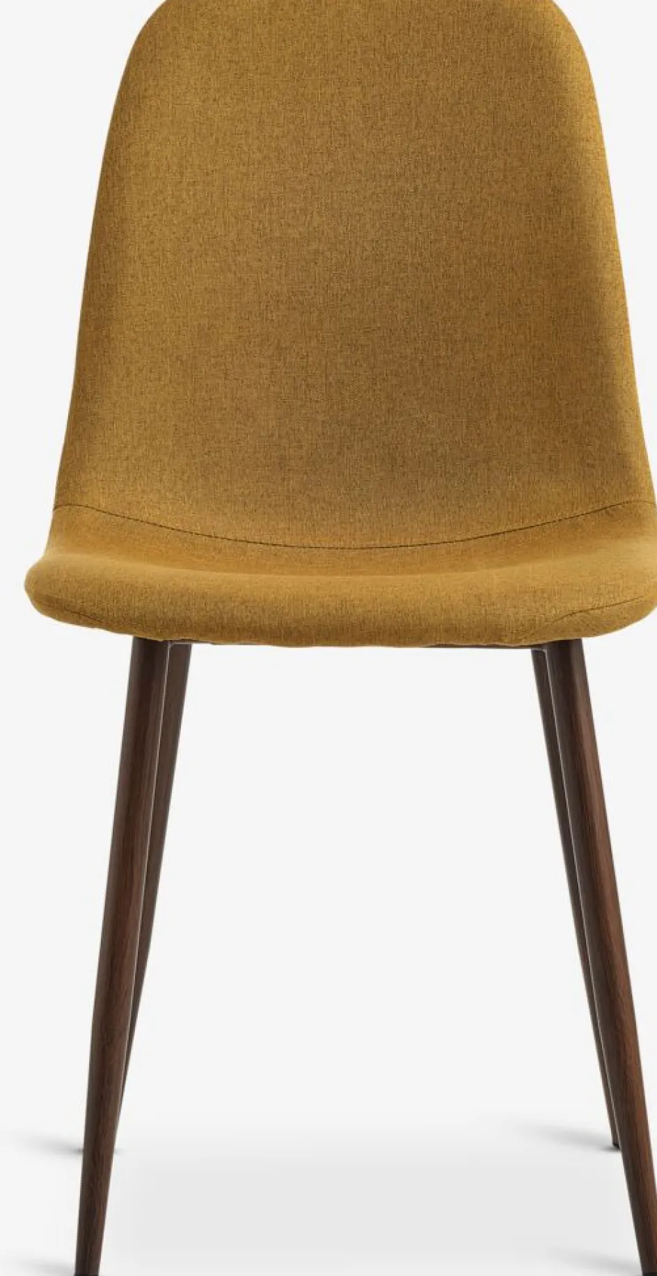 Clearance JONSTRUPSilla de comedor JONSTRUP tela curri/color roble oscuro Sillas De Comedor