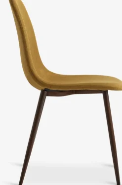 Clearance JONSTRUPSilla de comedor JONSTRUP tela curri/color roble oscuro Sillas De Comedor