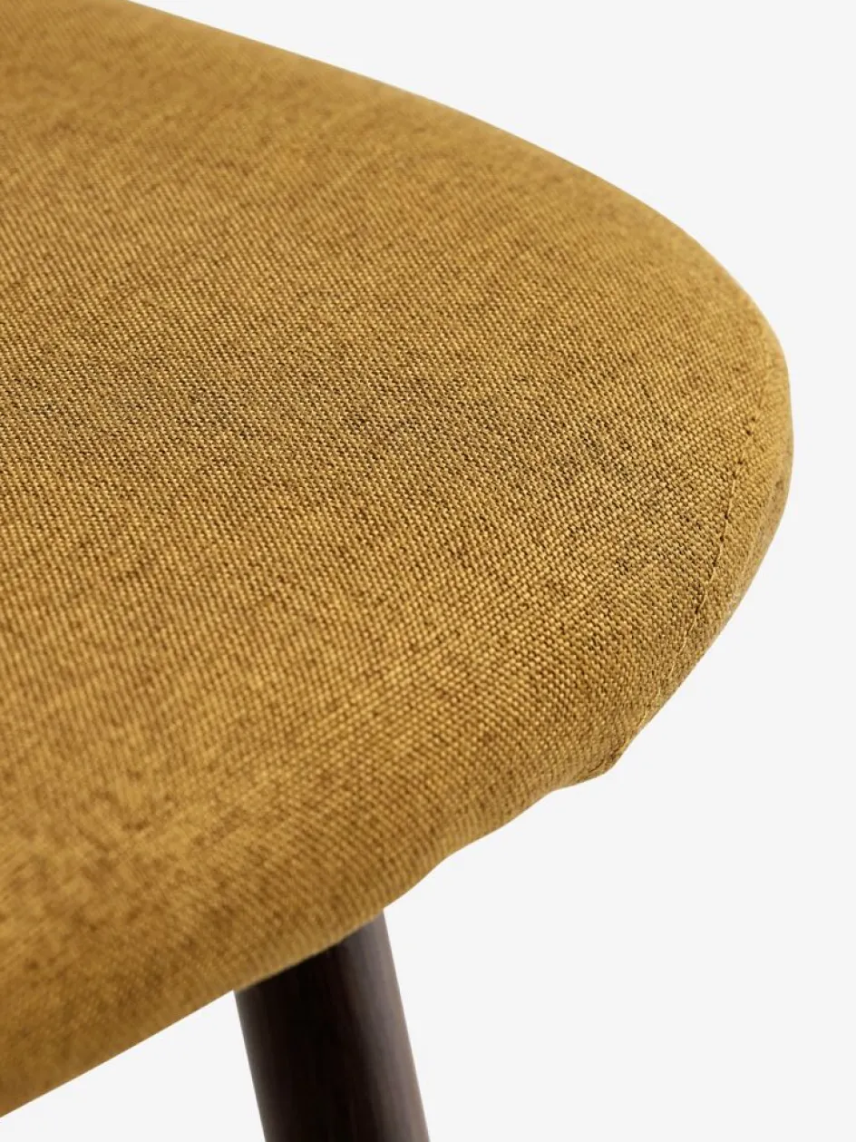 Clearance JONSTRUPSilla de comedor JONSTRUP tela curri/color roble oscuro Sillas De Comedor
