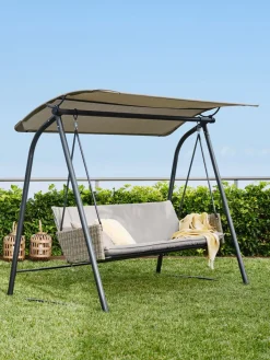 Hot JUELSMINDEBalancín JUELSMINDE A219xA184xP130 natural Muebles De Jardín|Hamacas Y Sillas Colgantes
