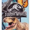JURASSIC WORLDToalla de ducha velur JURASSIC WORLD 70x140 Niños Toallas Para Niños|Toallas De Lavabo