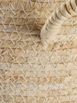 Sale JUSTINCesta JUSTIN Ø35xA26cm natural Todas Las Cestas|Cestas Y Cajas