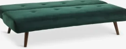 Sale JUVRESofá cama JUVRE terciopelo /nogal Sofás Cama|Sofás Cama