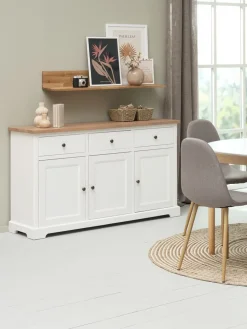 New JYSTEDEstante de pared JYSTED 110 roble natural Baldas|Baldas