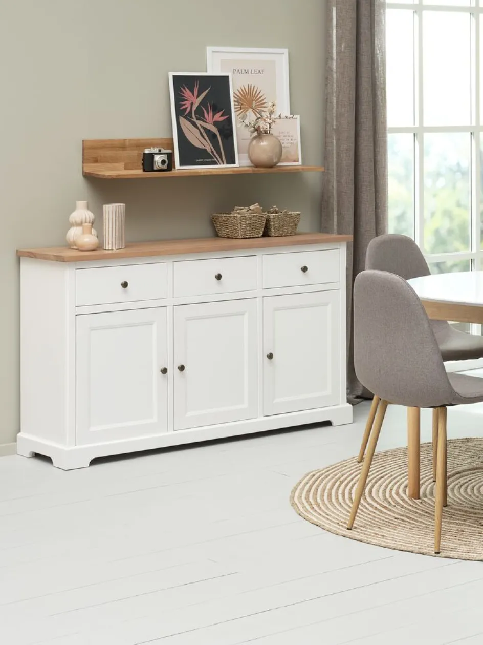 New JYSTEDEstante de pared JYSTED 110 roble natural Baldas|Baldas