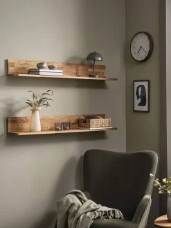 New JYSTEDEstante de pared JYSTED 110 roble natural Baldas|Baldas