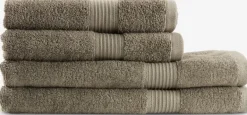 Online KARLSTADGOLDToalla de mano KARLSTAD 50x100 oliva Toallas De Lavabo|Toallas De Manos