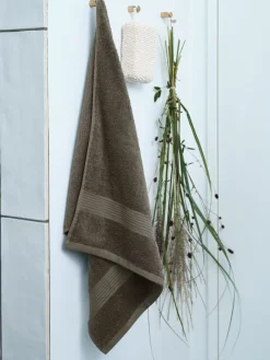 Online KARLSTADGOLDToalla de mano KARLSTAD 50x100 oliva Toallas De Lavabo|Toallas De Manos