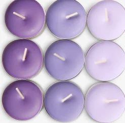 Outlet KENNIVelas pequeñas KENNI lavanda 18 unidades Velas Aromáticas