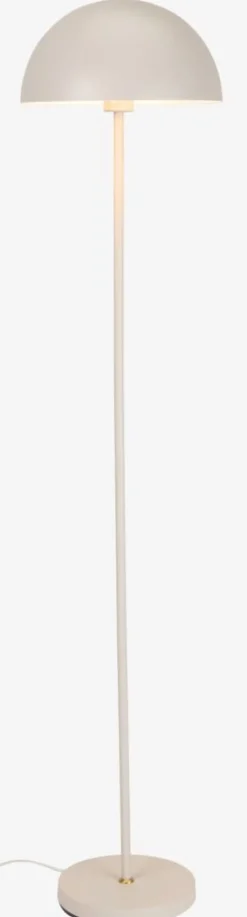 Outlet KENTLámpara de pie KENT Ø30xA140cm beis Lámparas