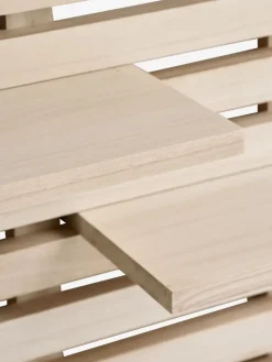 Outlet KETTINGEEstante de pared KETTINGE 6 estantes natural Baldas|Baldas