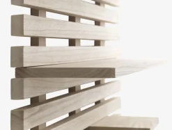 Outlet KETTINGEEstante de pared KETTINGE 6 estantes natural Baldas|Baldas