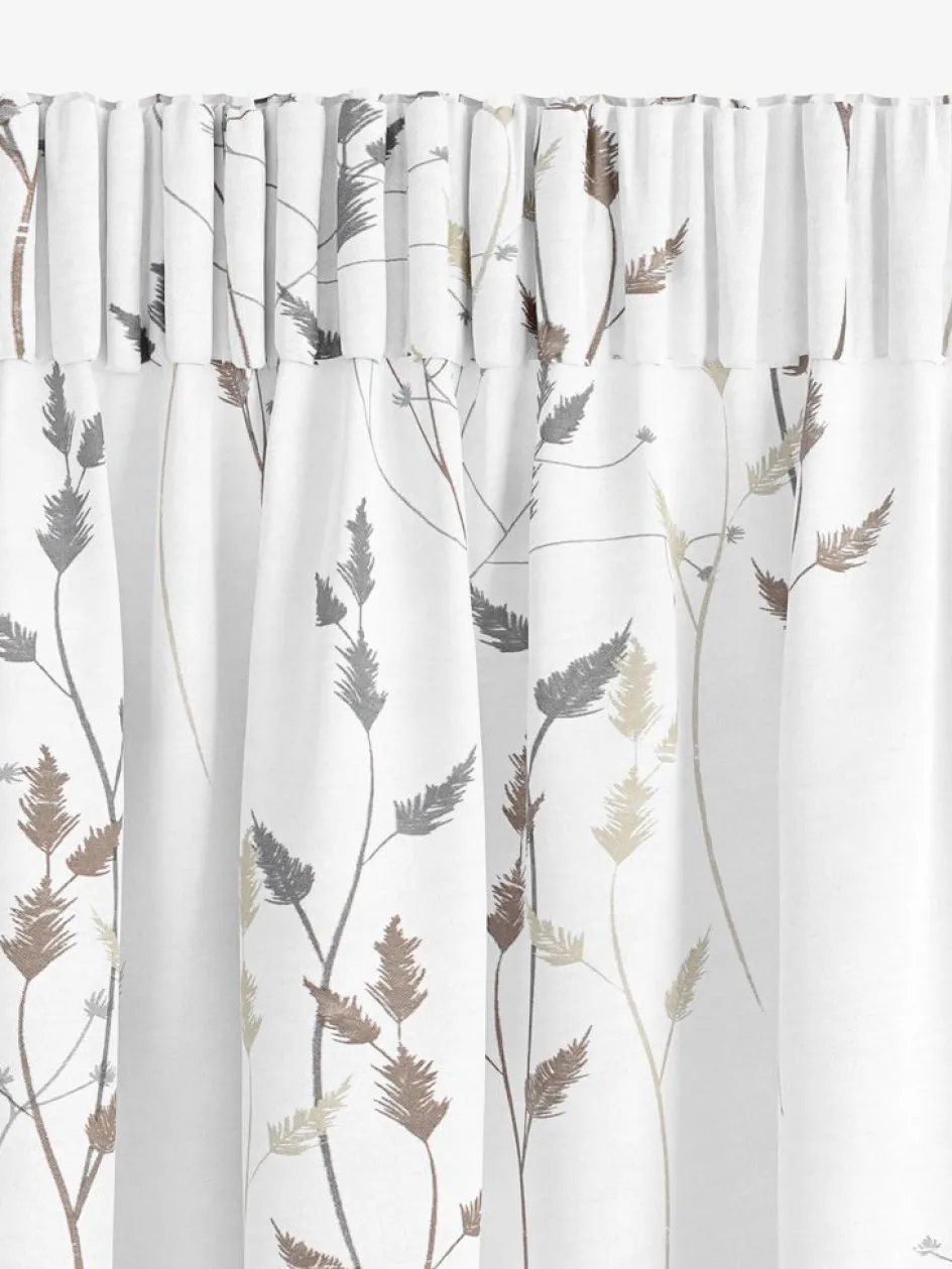 Outlet KINNCortina KINN 1x140x300 flores Cortinas Traslúcidas
