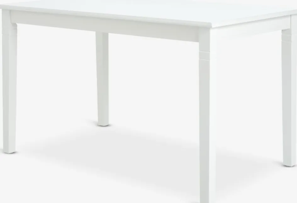 Sale KIRKEBYMesa de comedor KIRKEBY 80x130/220 blanco Mesas De Comedor