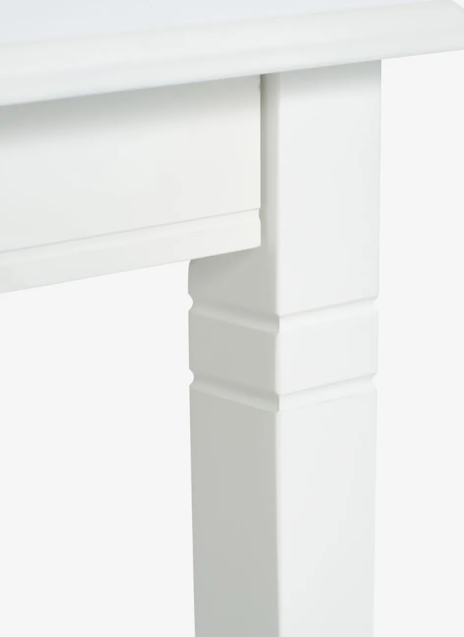 Sale KIRKEBYMesa de comedor KIRKEBY 80x130/220 blanco Mesas De Comedor
