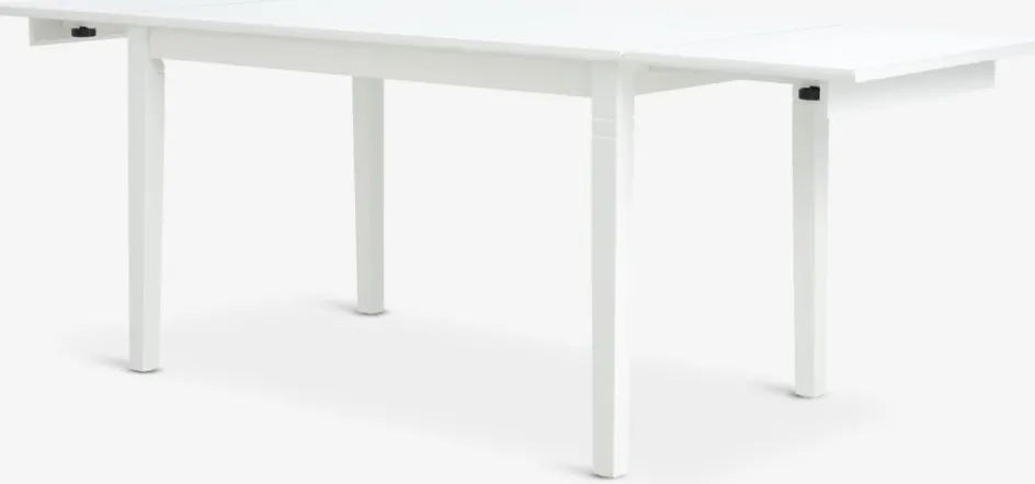 Sale KIRKEBYMesa de comedor KIRKEBY 80x130/220 blanco Mesas De Comedor