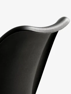 Discount KLARUPSilla de comedor KLARUP polipiel negro/negro Sillas De Comedor