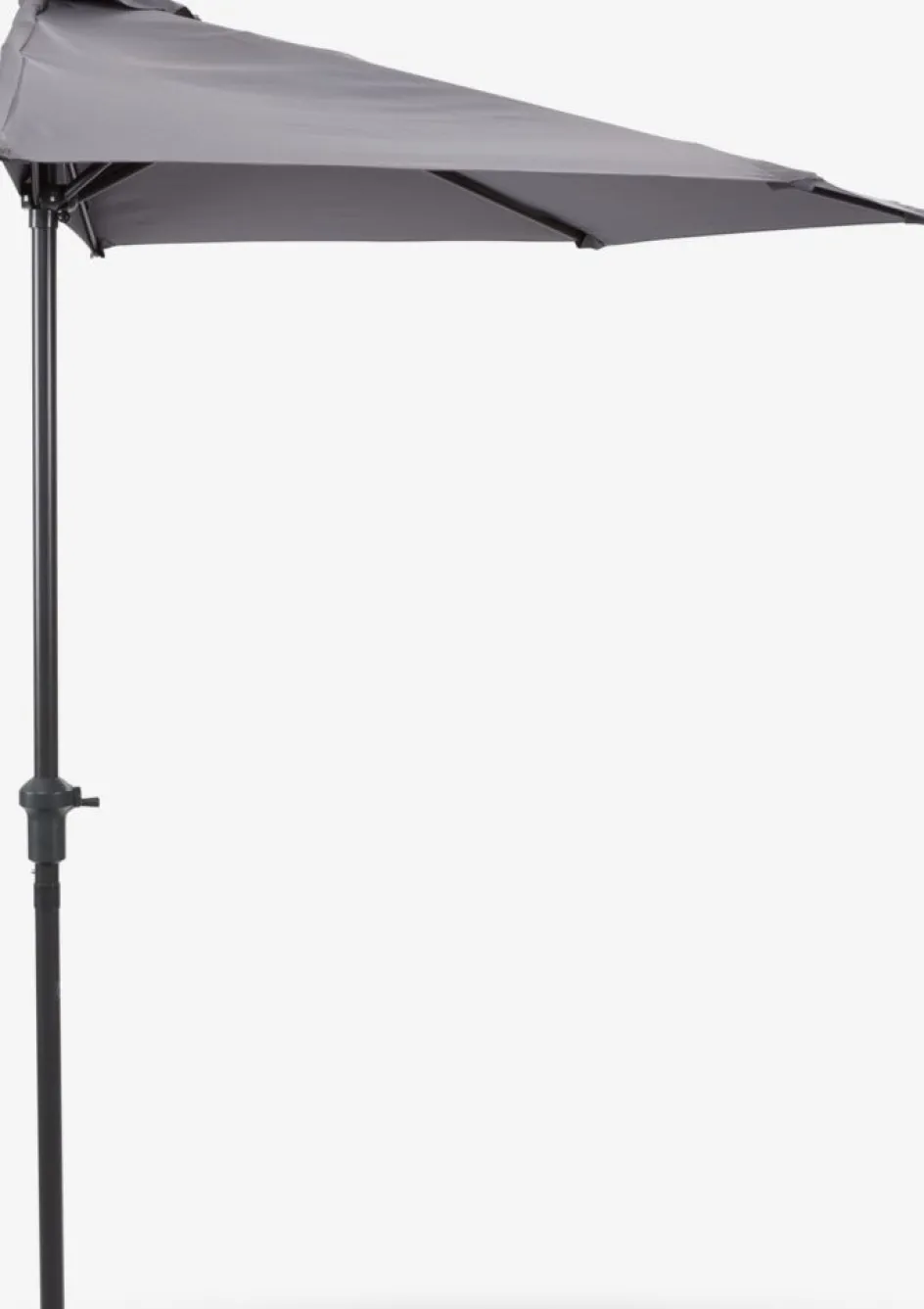 KOLDINGSombrilla media pantalla KOLDING W270xL135 gris Sombrillas