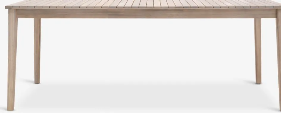 New KOLLENMesa de jardín KOLLEN A100xL205 madera dura Mesas De Jardín