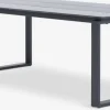 Clearance KOPERVIKMesa de jardín KOPERVIK A100xL215 gris Mesas De Jardín