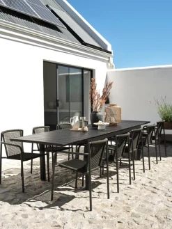 Sale KRISTIANSTADSilla apilable KRISTIANSTAD verde oscuro Sillas De Jardín