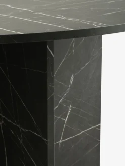 Online KRONDALMesa de comedor KRONDAL Ø110 color mármol negro Mesas De Comedor