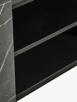 Sale KRONDALMueble TV KRONDAL 2 puertas color mármol/negro Muebles De TV