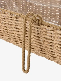 Sale KUBBJardinera para balcón KUBB A18xL50xA16 natural Maceteros