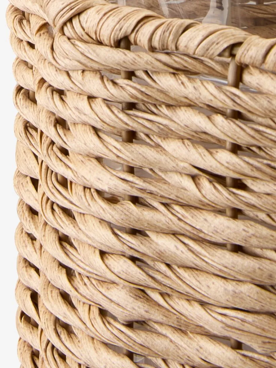 New KUBBMacetero colgante KUBB Ø24xA18 natural Maceteros